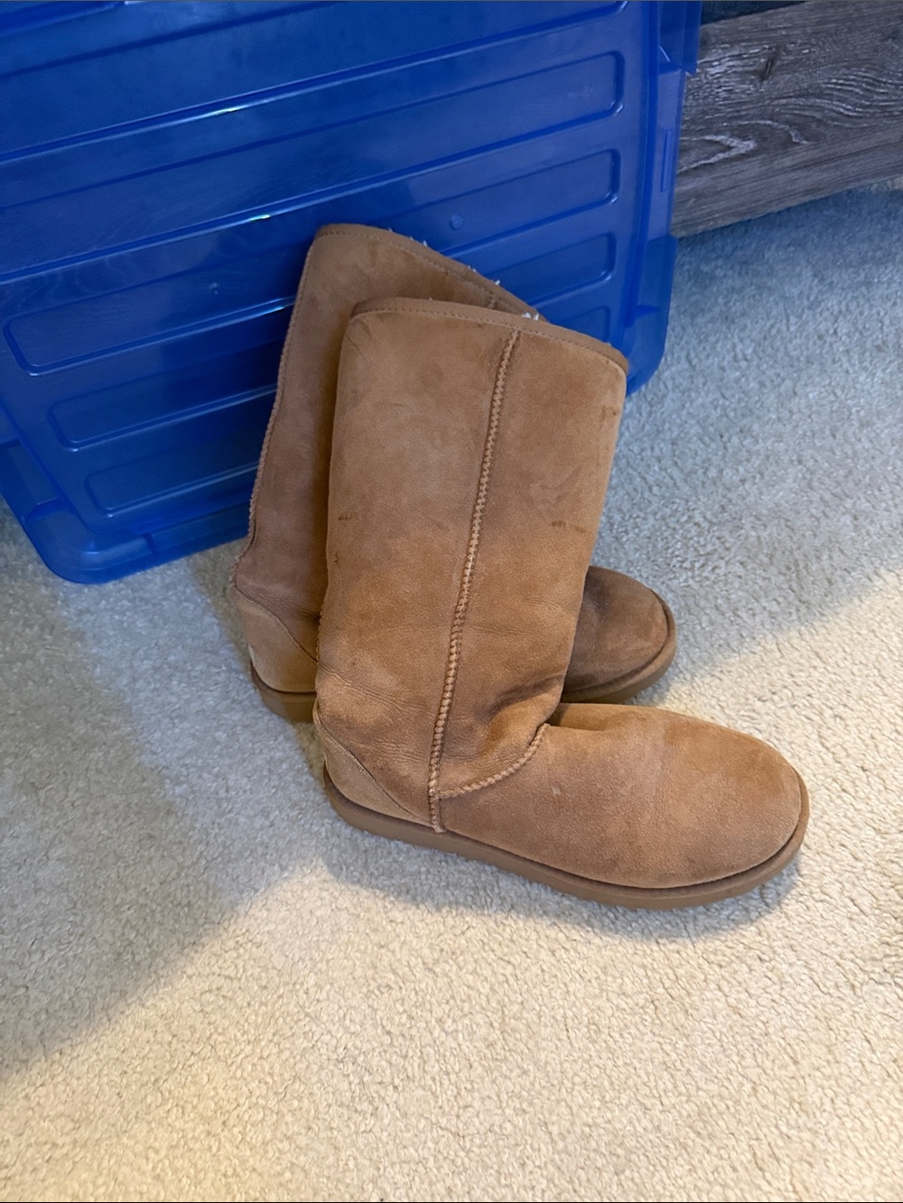 UGG Chestnut Suede Short Boot
